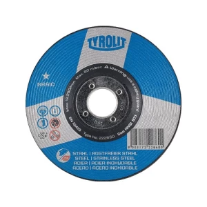 عجلة قطع مركزي مضغوط 125×1×23.22 ملم، موديل A60Q-BFB 34332871 | شركة المحترفون العرب