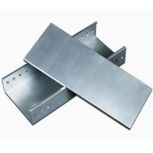 Cable Trunk Straight (BF) HDG Steel 1.5mm Thick 100mm H x 100mm W | Bahra Cables