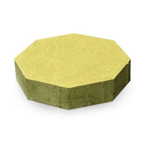 Octagonal Interlock Paver Tiles Height 6 cm Size 81.6×197 mm Light Yellow | Artic