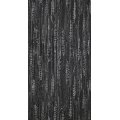 Dutch Patterned Wall Covering 10m x 0.53m, Black Color | Balbaid Decor Company