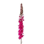 Artificial decorative eremurus flowers, size 107 cm, pink color