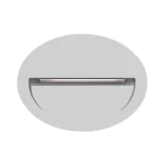 مينيما-ان إنارة جدارية 4 واط بدون لمبة، ابيض، قطر 115 مم