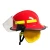  660C Metro Fire Helmet, Red               