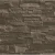 Stone wallpaper, dark brown color, length 10 m, width 0.53 m, model 475012 