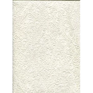 Italian Wallpaper Patterned Design Off White, Size 10m x 0.70m, Model rc16034 | Balbaid Decor Company