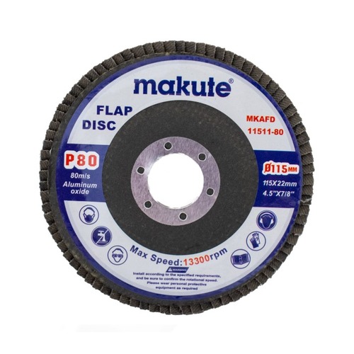 Sanding Disc 4.5 inch 60 Grit Blue Color | Makute