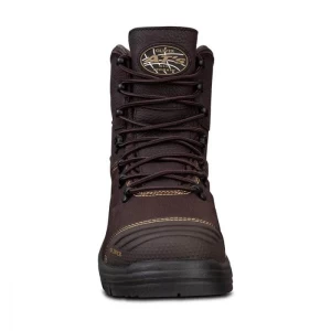 Oliver Work Shoes Brown Size 12 Lightweight 6 Inch Nubuck Leather Waterproof | Reda Safe