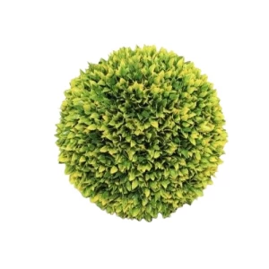 Artificial Decorative Plant 30 cm Diameter, Yellow Color | Luxury line
