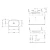 Square Ceramic Over Counter Wash Basin 38x60 cm, Brilliant White | Hatch Company - Image 3