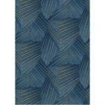 ورق جداري الماني لون ازرق، طول 10 م، عرض 0.53 م، موديل 08-10152