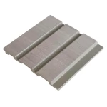 Decorative Wood Alternative Board PS, Size 290×16 cm, Light Gray Color, Model F12 -600