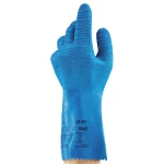 Chemical Protection Gloves, Blue Color, length 320 mm, size 11 XXLarge