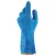 Chemical Protection Gloves, Blue Color, length 320 mm, size 11 XXLarge