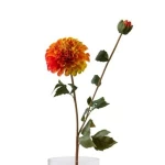 زهور صناعية داليا، حجم 80 سم، الوان متعددة
