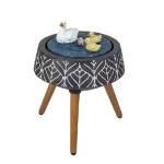 Ceramic water fountain, grey color, size 41.5x61 cm, model WXF2005861