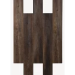 Wooden Parquet Briano, Moisture Resistant, Dark Brown, Size 152.4x22.8x0.4 cm, Model 484700