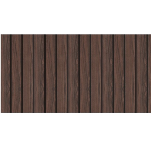 Korean Internal Wood Substitute for Walls 122×12×2900 mm Brown | MIGA L004-2051D by The specialist for decoration