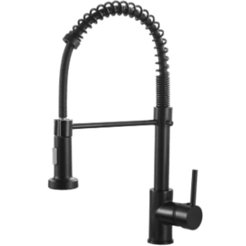 Kitchen Mixer High 360 Degree Pull Out Black Color | ALHashim Sanitary Tools
