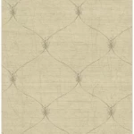 American Wallpaper Light Beige Color Classic Design, Size 10mx0.53m, Model ZA30506
