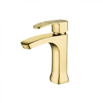 Lima Washbasin Mixer , Gold Color