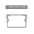Straight Cable Trunk Reducer (SPI) 2.0mm Thick, 60mm Height, 600mm Width, Hot Dip Galvanized | BAHRA by Bahra Cables - Image 2
