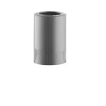 Coupling CPVC schedule 80 Chanal height 74.70 mm  Size 1½ inch Color Light Gray