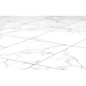 Indian White Porcelain Floor Tiles 0.9×60×60 cm, Victoria Model | Abyat Company