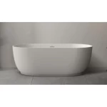 Bathtub Bathroom Model PILEA, Gloss White Color Size 150 cm