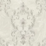 Classic wall decoration, pale beige color, length 10 m, width 1.06 m, model 083605  