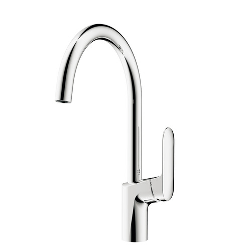 Chrome Brass Kitchen Sink Mixer, Tifani Brand | Alsaggaf company