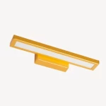 إضاءة جداريه مودرن لون ذهبي، طول 40 سم، عرض 9 سم