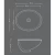Oval Shape Ceramic Wash Basin Under Counter, Size 42×56×19 cm | Hatch Company - Image 3