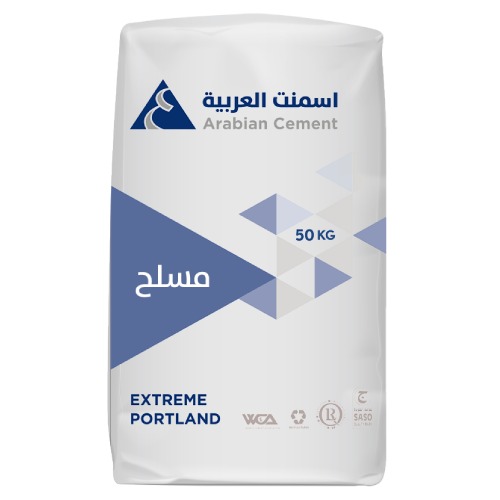 أسمنت بورتلاندي بوزولاني 50 كيلو أحمر، المواصفة السعودية والأمريكية SASO 2536/2005 | اسمنت العربية