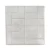 Decorative Floor Tile, Dimensions 40x40x4 cm, Gray Color | Al Sarif Company