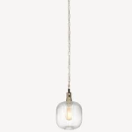 Taj Pendant Light Modern, Dimensions 25 x 25 x 149 cm, Gold Color