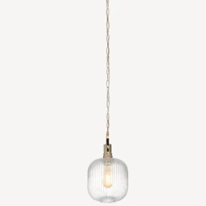 Taj Pendant Light Modern 25x25x149 cm Gold Color | Abyat Company