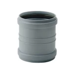 UPVC Coupling Size 160 mm, Length 168 mm, Grey Color | Cosmoplast