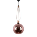 Black - Bronze Hanging Ceiling Light Classic Design, 80 cm Wire, Piece Dimensions 90x35 cm