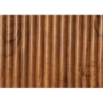 Chinese Wood Alternative For Walls Rectangle, Size 16 × 290 cm, Brown color