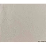 Floral wall covering pale beige color, length 10m, width 1.06m, model 700054