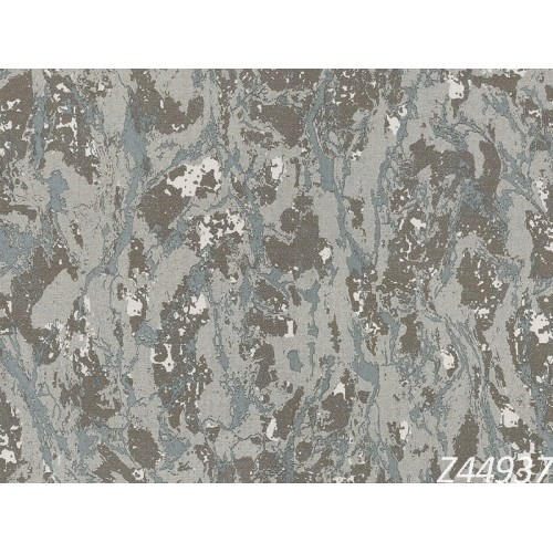 Italian Wallpaper 10m×1.06m Gray with Beige, Model Z44937 | Balbaid Decor Company