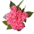 باقة زهور صناعية الماليا، لون وردى، ارتفاع 27 سم