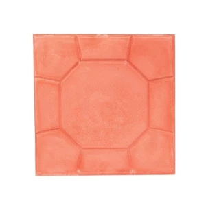 Cement Decorative Tile Geometric Design 40x40x5 cm Light Red | Al Sarif Building Materials