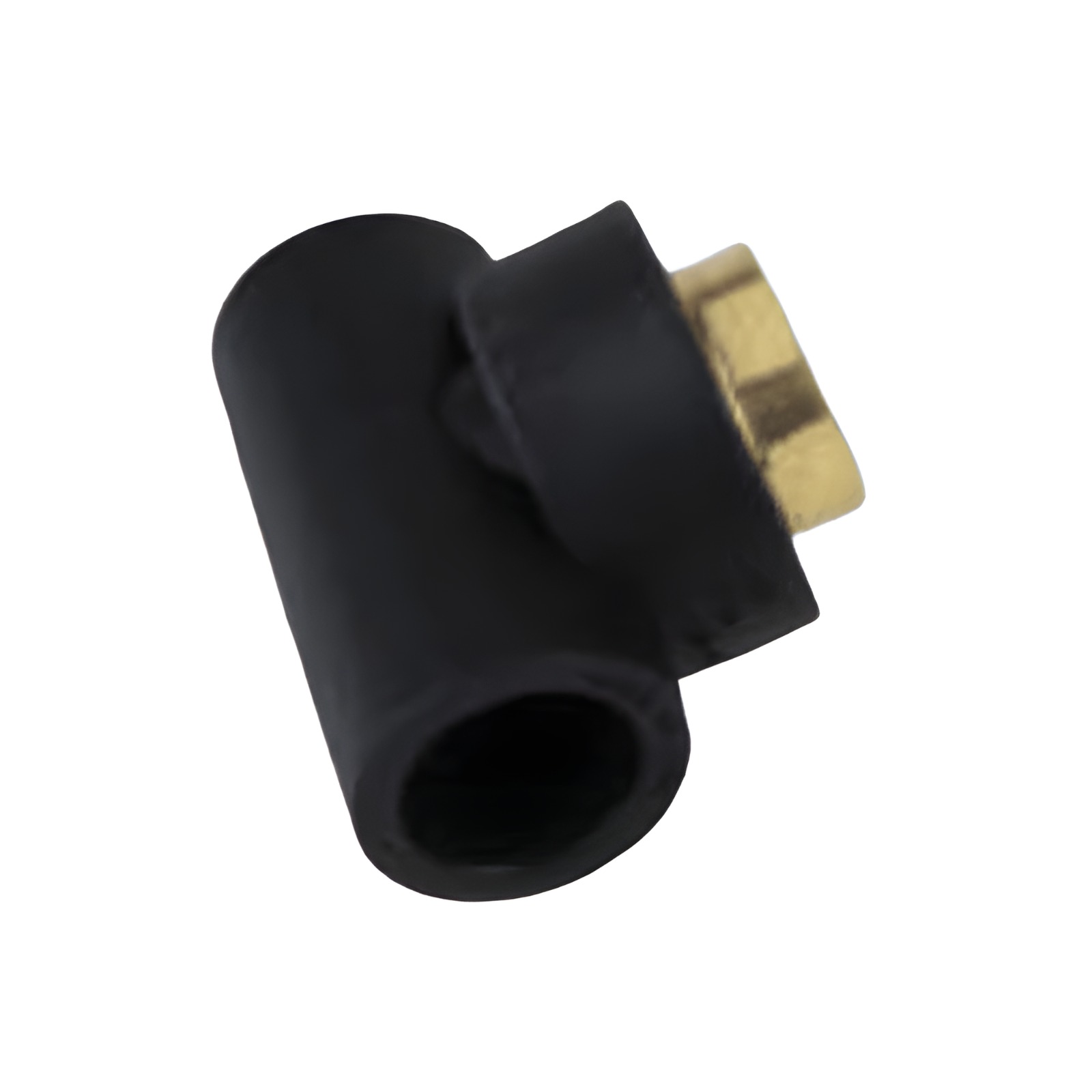 PPR Tee with Female Insert 25x1/2 mm, 34 mm Diameter, Black | Ask Thermal Pipes Factory