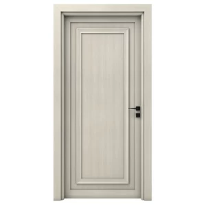 Premium Wooden Entrance Door 235x115 cm, 6 cm Thickness, Off-White | EX07