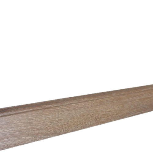 نعلات خشبية MDF طبيعية، أبعاد 2.4م×8سم، لون بيج، كود المنتج 169 | 