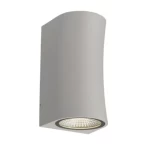  LED Lighting Unit Outdoor Wall Mounted, Size 15X6.5 cm, Grey color