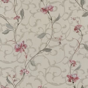 Wall Decoration Floral Design 10 m x 0.73 m Pale Beige, Model 3918 | Balbaid Decor Company