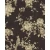 Italian Wallpaper Dark Brown Color Floral Design, Size 10mx1.06m, Model 81649