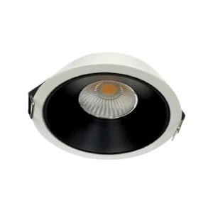 Spotlight Frame Adjustable Anti-Glare 7 cm Black/White | 